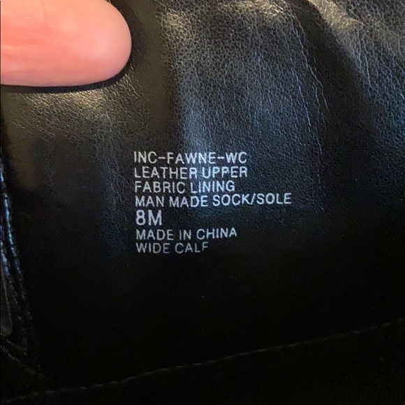 Black Leather Boots - Picture 2 of 4